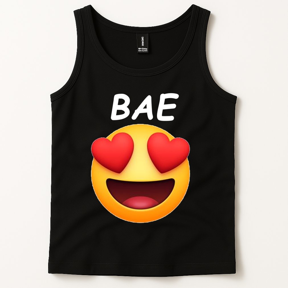 Bae Emoji Heart Tank Top