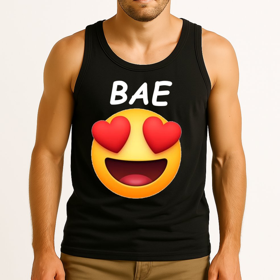 Bae Emoji Heart Tank Top