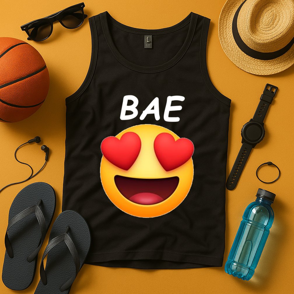 Bae Emoji Heart Tank Top