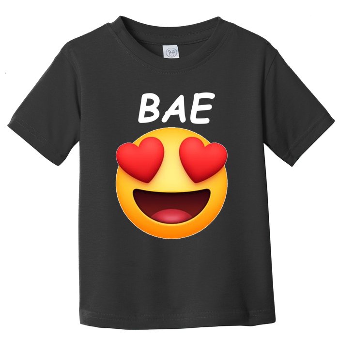 Bae Emoji Heart Toddler T-Shirt