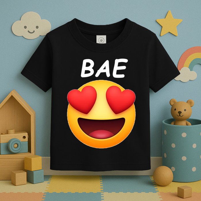 Bae Emoji Heart Toddler T-Shirt