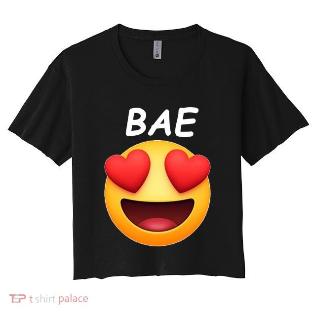 Bae Emoji Heart Crop Top
