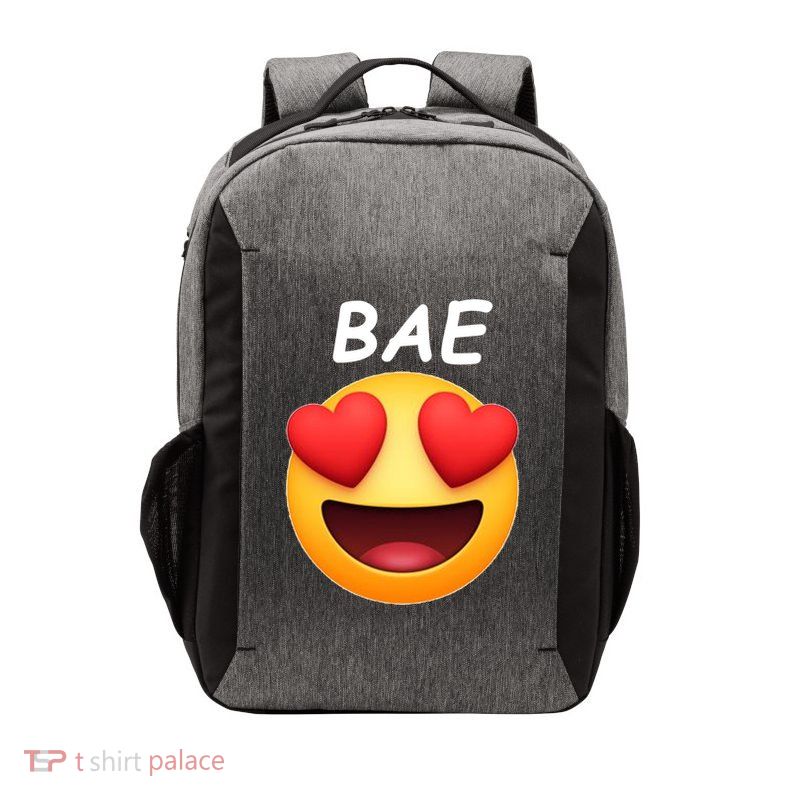 Bae Emoji Heart Vector Backpack