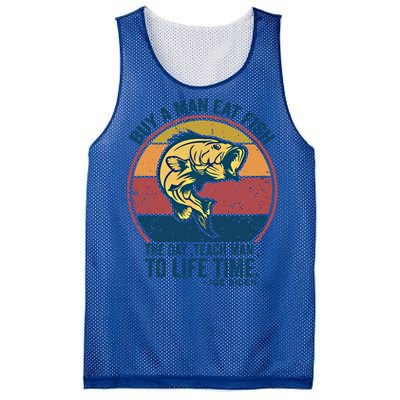 Buy A Eat Fish The Day Teach To Life Time Joe Biden Funny Gift Mesh Reversible Basketball Jersey Tank