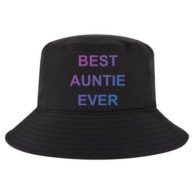 Best Auntie Ever Gift Cool Comfort Performance Bucket Hat