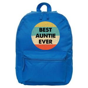 Best Auntie Ever Great Gift 16 in Basic Backpack