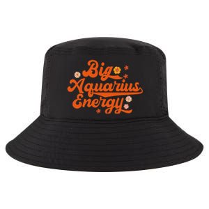 Big Aquarius Energy Groovy Zodiac Sign Astrology Horoscope Cool Comfort Performance Bucket Hat