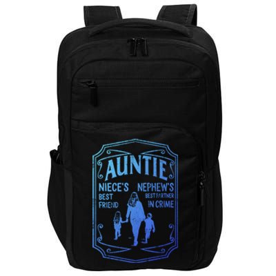 Best Aunt Ever Auntie Niece Best Friend Nephew Best Partner Cute Gift Impact Tech Backpack