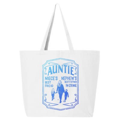 Best Aunt Ever Auntie Niece Best Friend Nephew Best Partner Cute Gift 25L Jumbo Tote