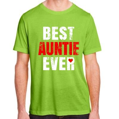 Best Auntie Ever Valentines Day Auntie Mothers Day Cute Gift Adult ChromaSoft Performance T-Shirt