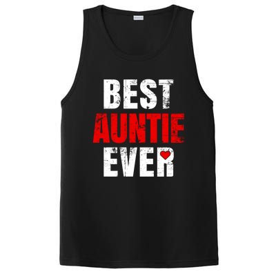 Best Auntie Ever Valentines Day Auntie Mothers Day Cute Gift PosiCharge Competitor Tank