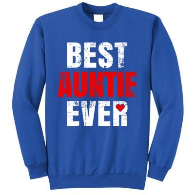 Best Auntie Ever Valentines Day Auntie Mothers Day Cute Gift Sweatshirt