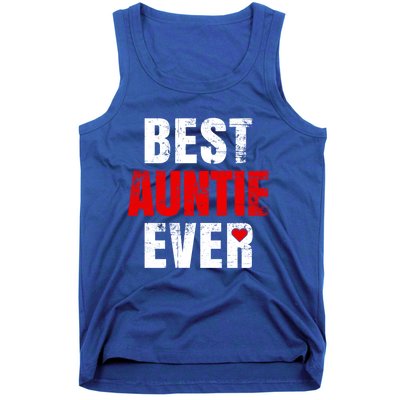 Best Auntie Ever Valentines Day Auntie Mothers Day Cute Gift Tank Top