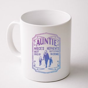 Best Aunt Ever Auntie Niece Best Friend Nephew Best Partner Cute Gift Coffee Mug