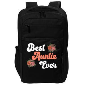 Best Auntie Ever Niece Nephew Aunt Gift Impact Tech Backpack