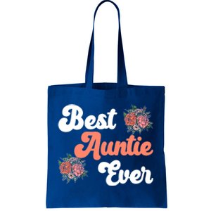 Best Auntie Ever Niece Nephew Aunt Gift Tote Bag