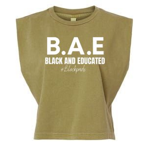 Black And Educated Pride Garment-Dyed Women's Muscle Tee