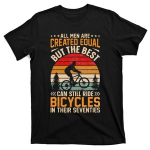 Bike All Equal But The Best Ride Bicycles Seventies T-Shirt