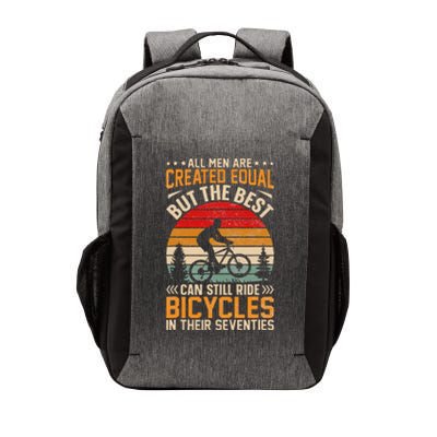 Bike All Equal But The Best Ride Bicycles Seventies Vector Backpack