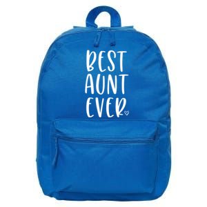 Best Aunt Ever Auntie Gift Great Gift 16 in Basic Backpack