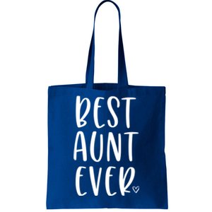 Best Aunt Ever Auntie Gift Great Gift Tote Bag