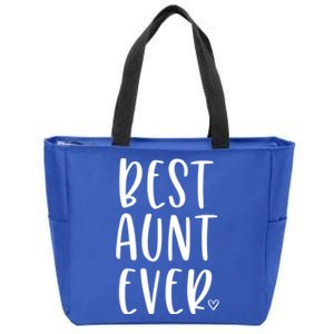 Best Aunt Ever Auntie Gift Great Gift Zip Tote Bag