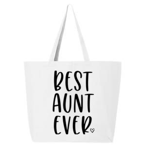 Best Aunt Ever Auntie Gift Great Gift 25L Jumbo Tote