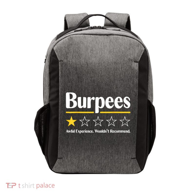 Burpees Awful Experience WouldnT Recommend Vector Backpack