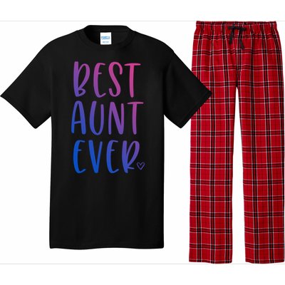 Best Aunt Ever Auntie Gift Pajama Set