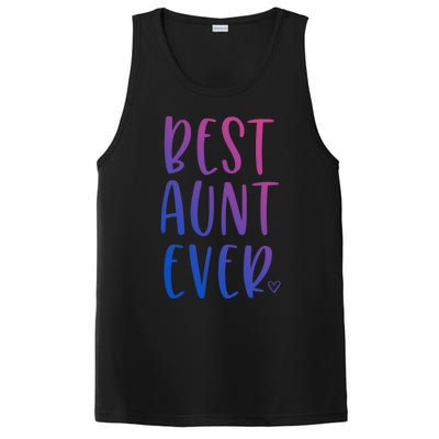 Best Aunt Ever Auntie Gift PosiCharge Competitor Tank