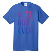 Best Aunt Ever Auntie Gift Tall T-Shirt