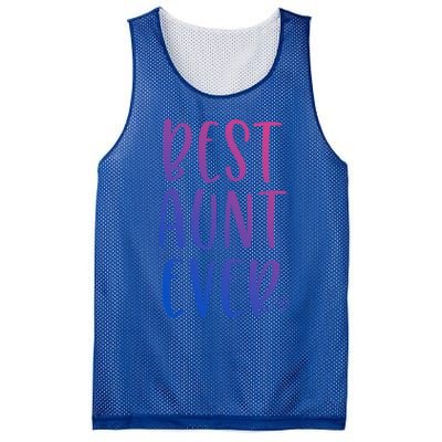 Best Aunt Ever Auntie Gift Mesh Reversible Basketball Jersey Tank