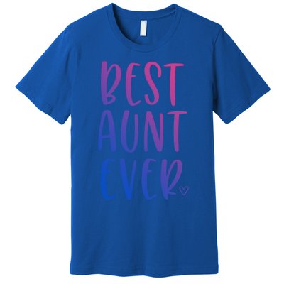 Best Aunt Ever Auntie Gift Premium T-Shirt