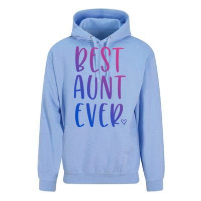 Best Aunt Ever Auntie Gift Unisex Surf Hoodie