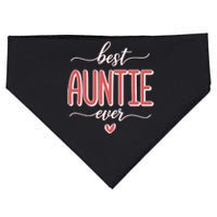 Best Aunt Ever New Auntie Gift Idea USA-Made Doggie Bandana