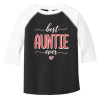 Best Aunt Ever New Auntie Gift Idea Toddler Fine Jersey T-Shirt