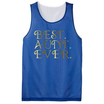 Best Aunt Ever For Favorite Auntie Gift Mesh Reversible Basketball Jersey Tank