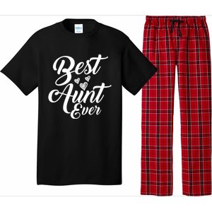 Best Aunt Ever New Auntie Funny Gift Best Great Blessed Auntie Great Gift Pajama Set