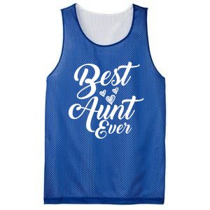 Best Aunt Ever New Auntie Funny Gift Best Great Blessed Auntie Great Gift Mesh Reversible Basketball Jersey Tank