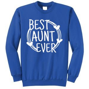 Best Aunt Ever Love Heart Gift Sweatshirt