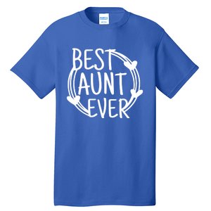 Best Aunt Ever Love Heart Gift Tall T-Shirt