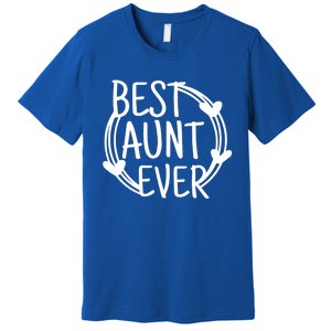 Best Aunt Ever Love Heart Gift Premium T-Shirt