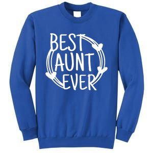 Best Aunt Ever Love Heart Gift Tall Sweatshirt