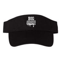 Big Aquarius Energy Zodiac Sign Drip Birthday Valucap Bio-Washed Visor