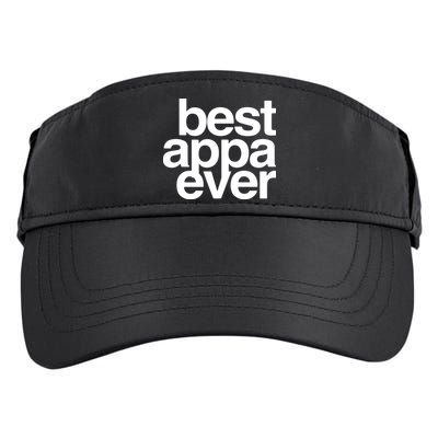 Best Appa Ever Korean Fathers Day Shirts Dad Adult Drive Performance Visor