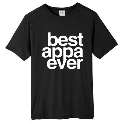 Best Appa Ever Korean Fathers Day Shirts Dad Tall Fusion ChromaSoft Performance T-Shirt