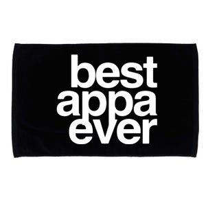 Best Appa Ever Korean Fathers Day Shirts Dad Microfiber Hand Towel