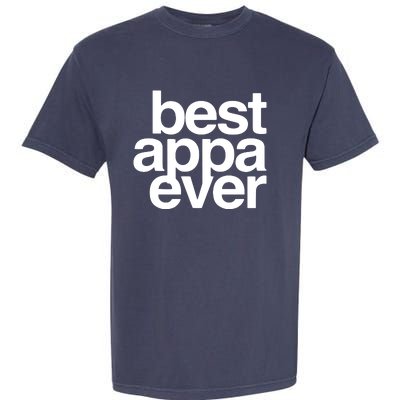 Best Appa Ever Korean Fathers Day Shirts Dad Garment-Dyed Heavyweight T-Shirt