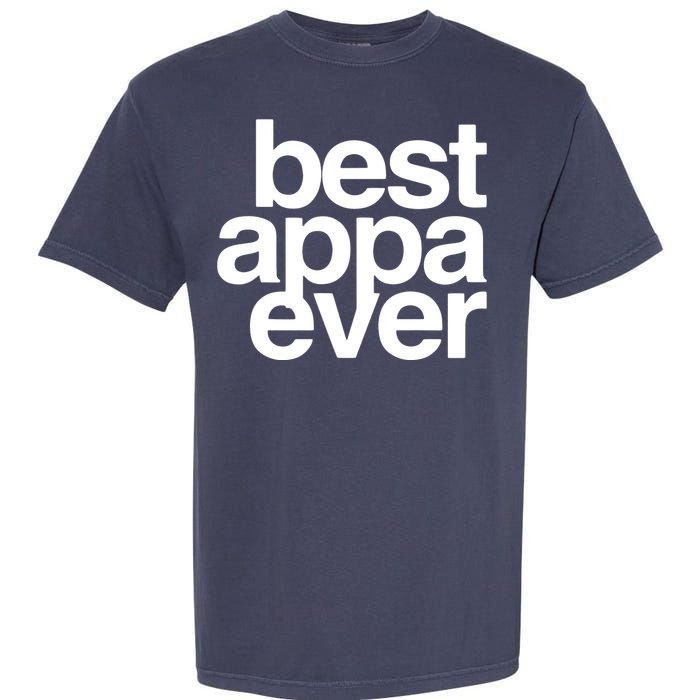 Best Appa Ever Korean Fathers Day Shirts Dad Garment-Dyed Heavyweight T-Shirt