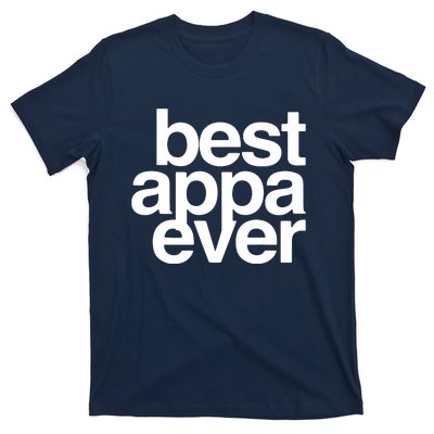 Best Appa Ever Korean Fathers Day Shirts Dad T-Shirt